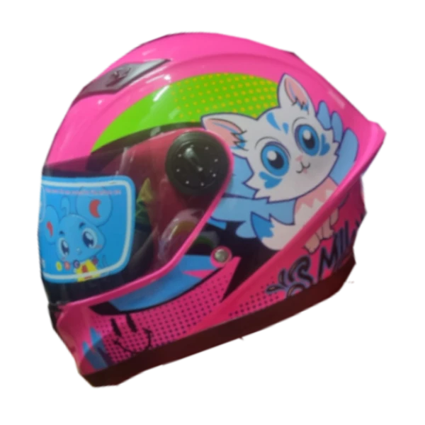 CASCO INTEGRAL KRM KIDS GATICO FUCSIA BV 1