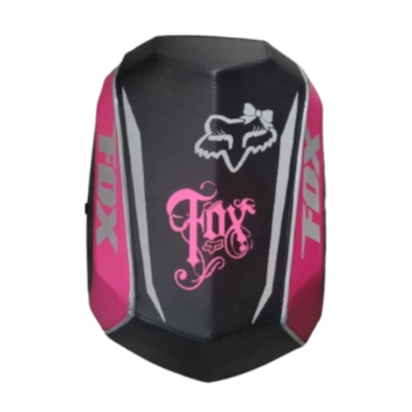 MALETA TORTUGA PARA MOTERO FOX FUCSIA RS