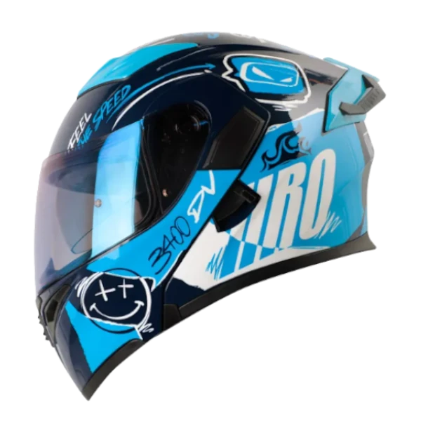 CASCO ABATIBLE HRO 3400 DV EVO RAZOR AZUL BV