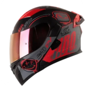 CASCO ABATIBLE HRO 3400 DV EVO RAZOR ROJO BV
