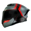 CASCO ABATIBLE MT ATOM 2 SV EMALLA B5 ROJO NEGRO BV Casco Abatible MT Atom 2SV Emalla B15 negro con visor solar