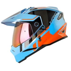 CASCO HRO MX330 DV DRY AZUL NARANJA BV