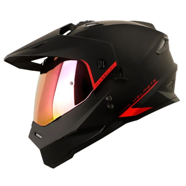 CASCO HRO MX330 DV SOLID ROJO BV