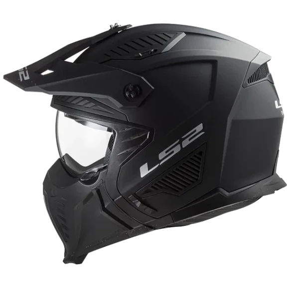CASCOCASCO LS2 OF606 DRIFTER SOLID NEGRO RW -BP