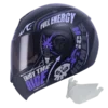 CASCO ABATIBLE ICH 3110 Spend Master Morado+VISOR BV