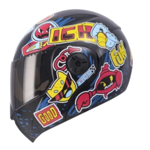 CASCO ABATIBLE ICH 3110S KIDS CHANGE ROJO BV