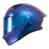 CASCO ABATIBLE ICH 3120 SOLID CAMALEON AZUL 2 BV Casco abatible ICH 3120 Solid Camaleón con acabado camaleónico y visor doble, edición especial para motociclistas en Colombia.