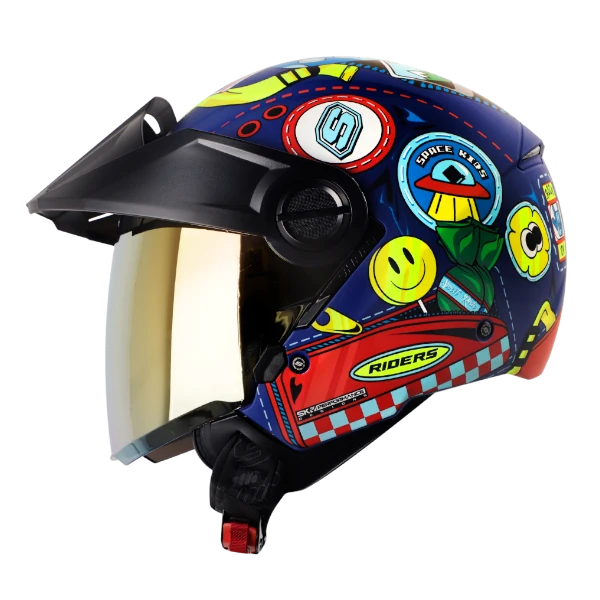 CASCO ABIERTO SHAFT 212 BAGGAGE AZUL ROJO BV