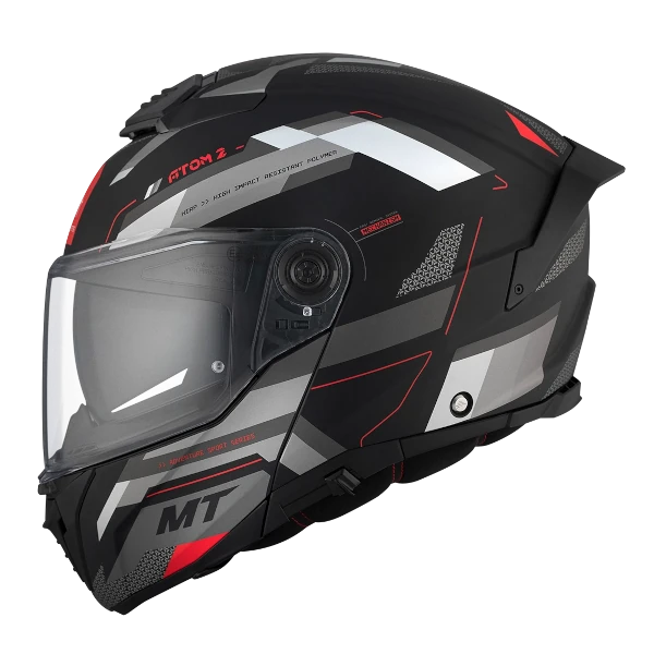 CAASCO ABATIBLE MT ATOM 2 SV BAST D5 MATT NEGRO GRIS RJ BV