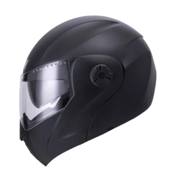 CASCO ABATIBLE ICH 3110S KIDS SOLID NEGRO MATE BV