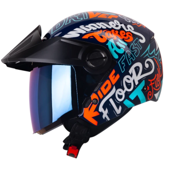 CASCO ABIERTO SHAFT 212 RACER AZUL BV