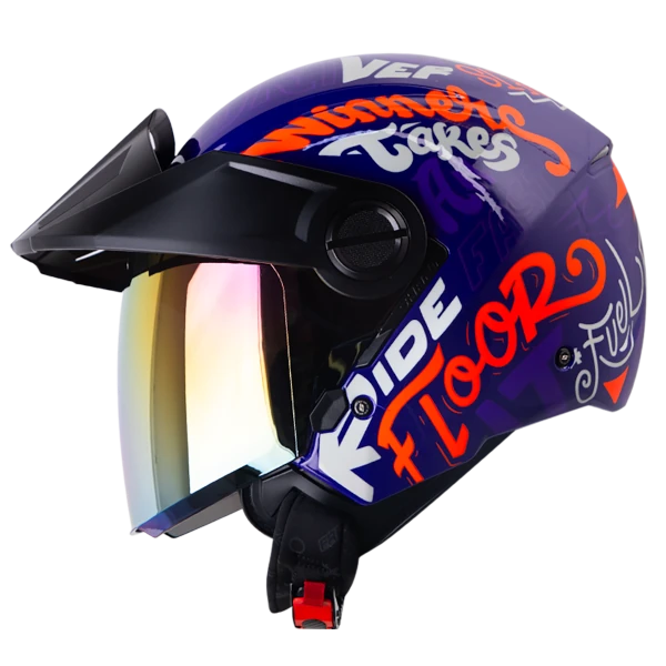 CASCO ABIERTO SHAFT 212 RACER MORADO BV