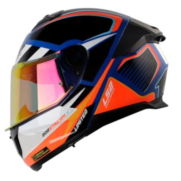 CASCO INTEGRAL LS2 808 STREAM 2 XTRENTA AZUL BV