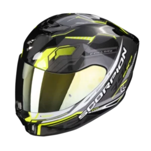 CASCO INTEGRAL SCORPION EXO 391 CLUTTER NEGRO AMARILLO 1 BV
