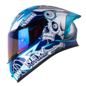 CASCO INTEGRAL SHAFT 526 SP EVO LUCKY BLANCO AZUL BV