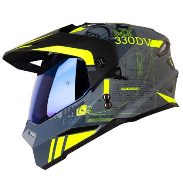 CASCO MULTIPROPOSITO HRO 330 DV SPACE RACE AMARILLO BV