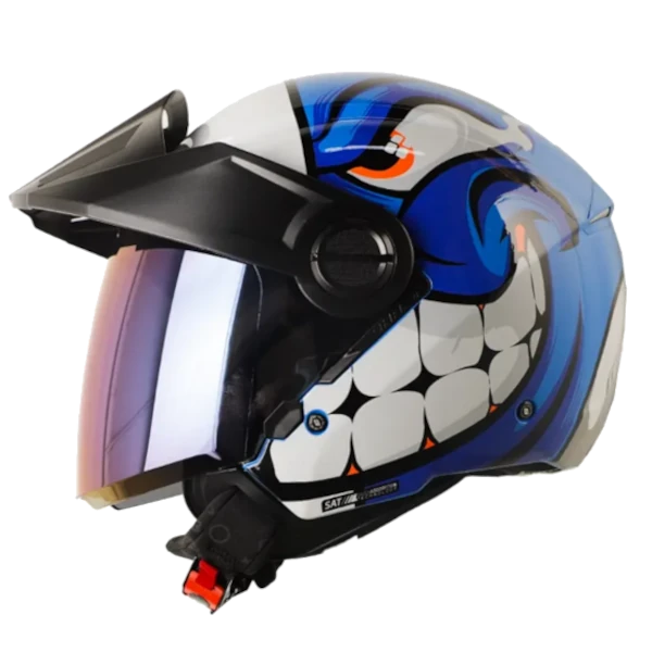 CASCO ABIERTO SHAFT 212 CARAMBOLA AZUL BLANCO BV