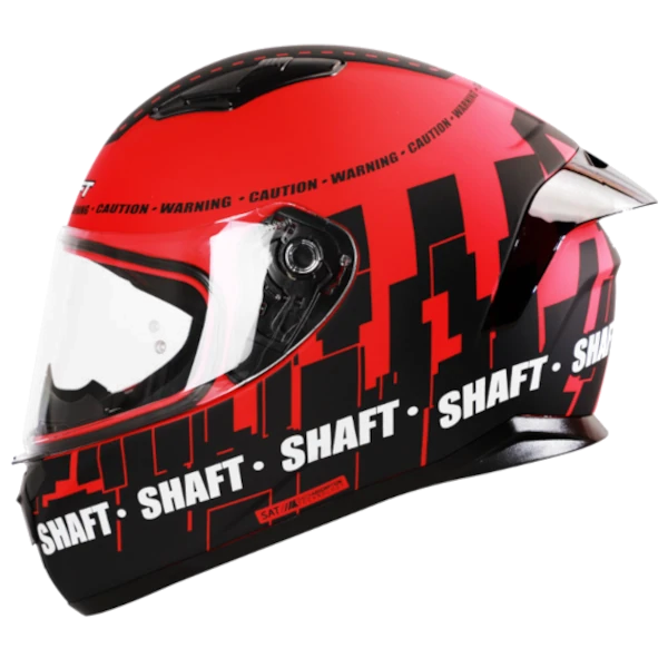 CASCO INTEGRAL SHAFT 582 SP CAUTION ROJO PROMO BV