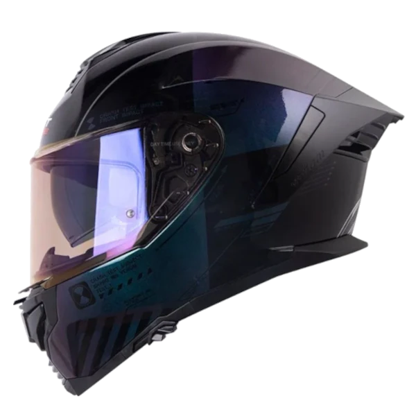 CASCO INTEGRAL SHAFT 609 VENOM CRASH TES CAMALEON MORADO BV