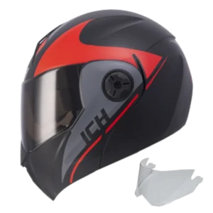 CASCO ABATIBLE ICH 3110 DROP ROJO +VISOR 1.0 BV