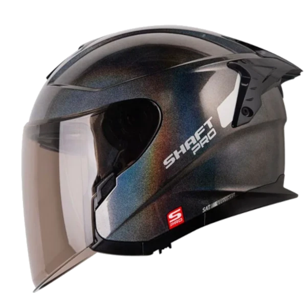 Casco abierto Shaft 240 DV Solid Camaleón gris oscuro BV
