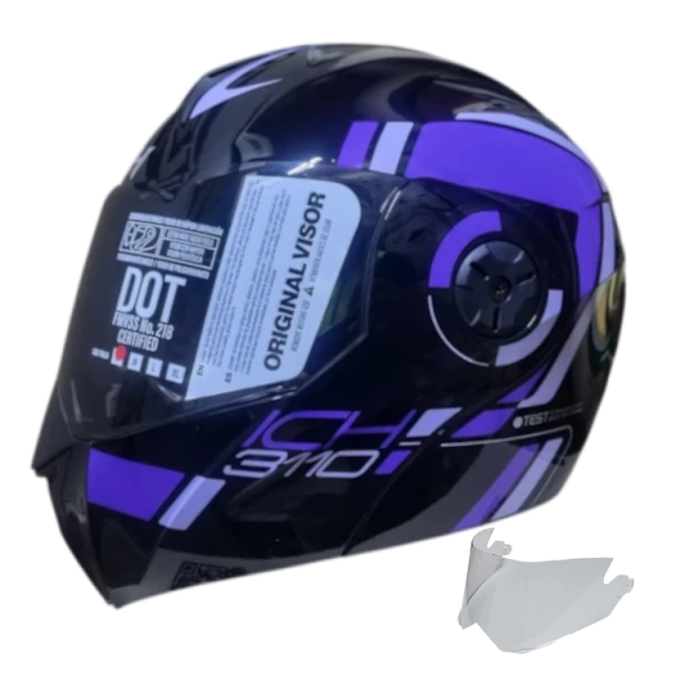 CASCO ABATIBLE ICH 3110 LUXINE MORADO CLARO BV 1.1 CASCO ABATIBLE ICH 3110 LUXINE MORADO CLARO BV 1.1