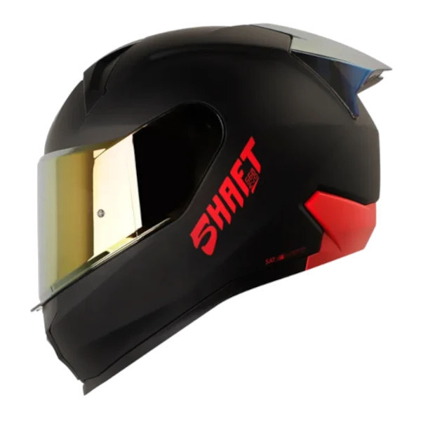 Casco integral SHAFT 560 Evo Solid 1 en color sólido, diseño minimalista, con visor antirrayas, ventilación avanzada y acolchado interior desmontable.