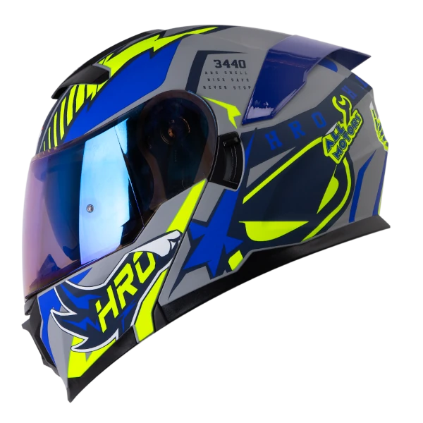 CASCO ABATIBLE HRO 3440 DV TRACK SPEC AMARILLO GRIS BV