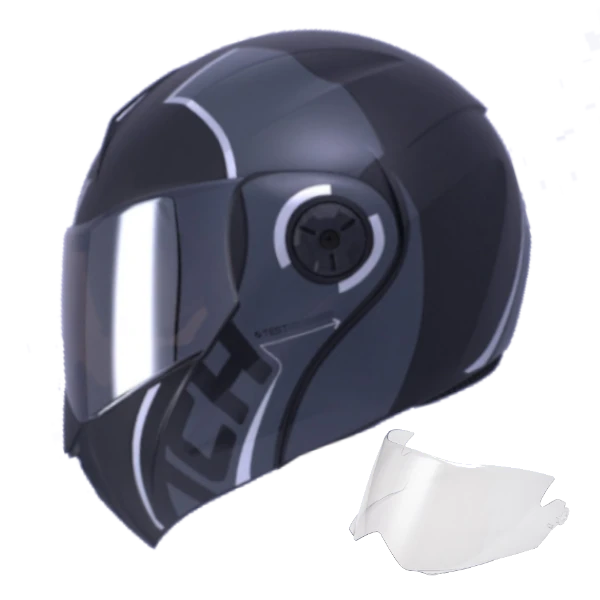 Casco Abatible ICH 3110 Soul Gris Mate 2.0 para motociclistas