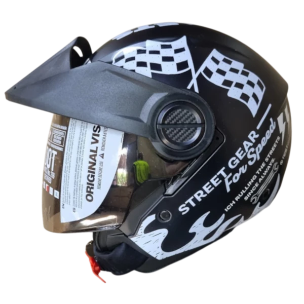 CASCO ABIERTO ICH 102 FUEL RACER BLANCO GRIS BV
