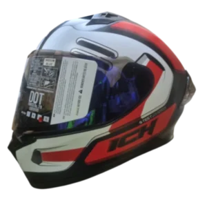 CASCO INTEGRAL ICH 503 MASKER ROJO BV