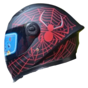 Casco Integral Krm Kids Araña