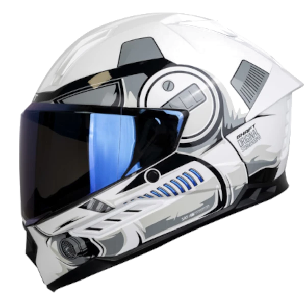 CASCO INTEGRAL SHAFT 595 ORIGINAL STORM TROOPER BLANCO BV