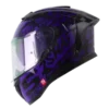 Casco Integral Shaft Pro 606 Racing negro morado BV 1.0