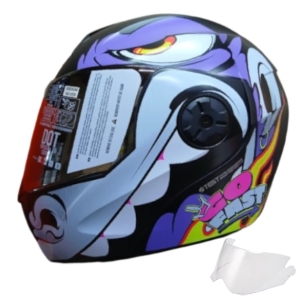 Casco Abatible ICH 3110 Monking con visor solar y visor adicional gratis