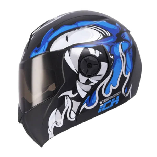 Casco ICH 3110 Vibor AZUL BV 2.0 Casco ICH 3110 modelo Vibor versión BV 2.0 para motocicleta
