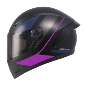 Casco integral ICH 501 SP Deus color fucsia, talla M, versión BV 2.0