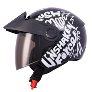 Casco abierto ICH 102 Rumble 2.0 fucsia / rosa con gráficos dinámicos.