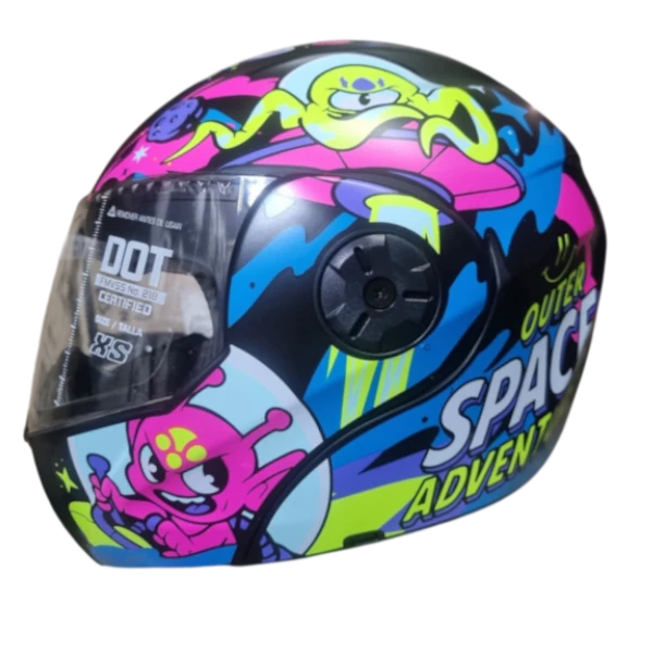 Casco Abatible ICH 3110S Kids Astrofight Fucsia BV 1.0