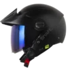 CASCO ABIERTO SHAFT 212 SOLID NEGRO GRIS BV Casco Abierto SHAFT 212 Solid para motociclistas