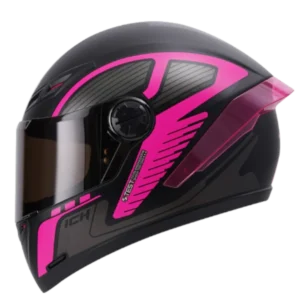 Casco integral ICH 501 SP Extractor para motociclistas, diseño moderno y seguro.