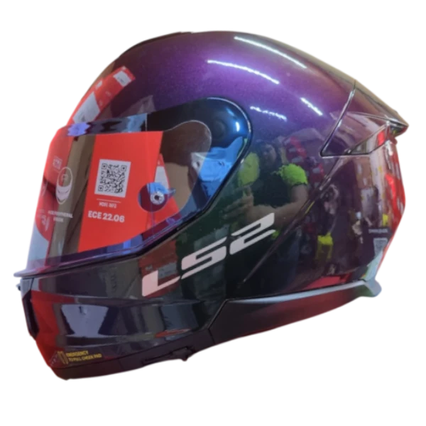 CASCO INTEGRAL LS2 808 STREAM 2 SOLID CAMALEON BV 1.0 Casco integral LS2 808 Stream 2 Solid color Camaleón BV 1.0 en vista frontal