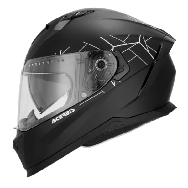 CASCO INTEGRAL MT ACERBIS X WAY SOLID NEGRO MATE 1.0 BV Casco Integral MT Acebis X Way Negro