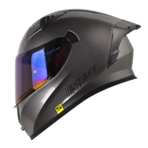 Casco integral Shaft 526 SP Evo Solid Metallic Gris BV para moto con envío gratis a toda Colombia