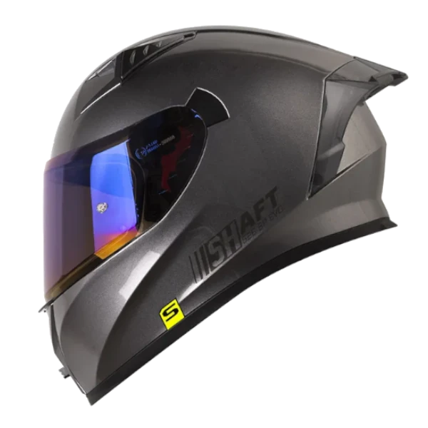 Casco integral Shaft 526 SP Evo Solid Metallic Gris BV para moto con envío gratis a toda Colombia