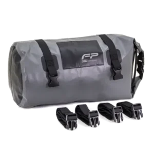Maleta Impermeable Drybag C15 Negro Gris 1.0 RS para moto