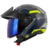 Casco abierto SHAFT 212 Zountex para motocicleta, diseño urbano y cómodo