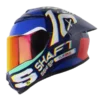 CASCO INTEGRAL SHAFT 584 SP Rgb AZUL ROJO 1.0 BV Casco Integral SHAFT 584 SP RGB