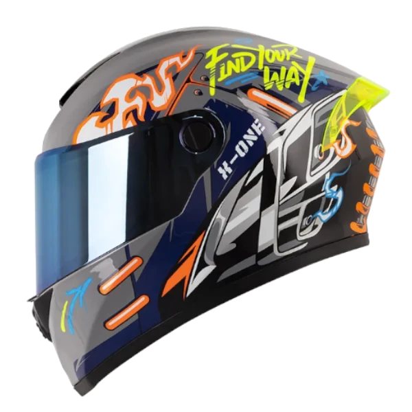 CASCO INTEGRAL X ONE X 500 GT EVO GPT GRIS NARANJA 1.0 BV Casco Integral X-One 500 GT EVO Gpt