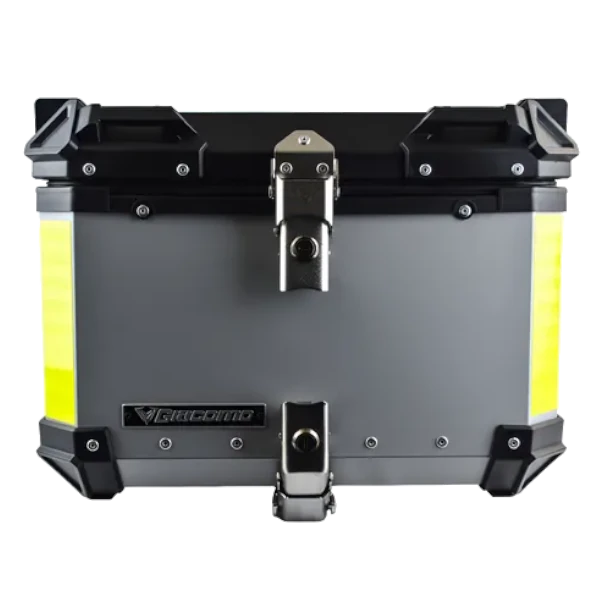 Maletero Cuadrado de Aluminio 55 LTS Gris Giacomo